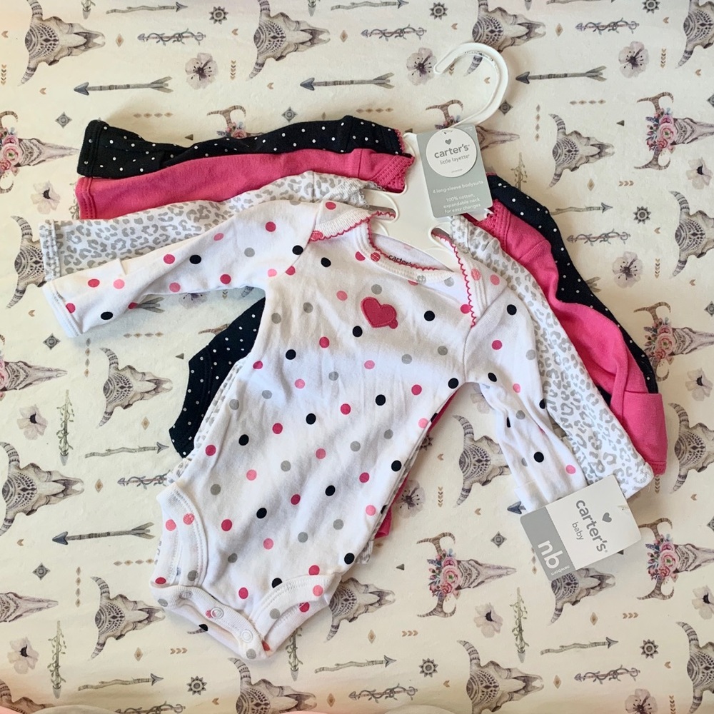 🧁 NWT Carters 4 Pack Bundle